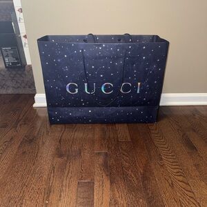 Gucci Celestial Blue Shopping Bag
